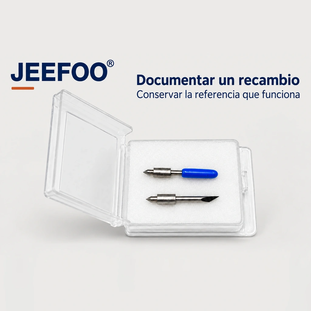 Cuchillas Graphtec: 4 pasos para documentar el recambio