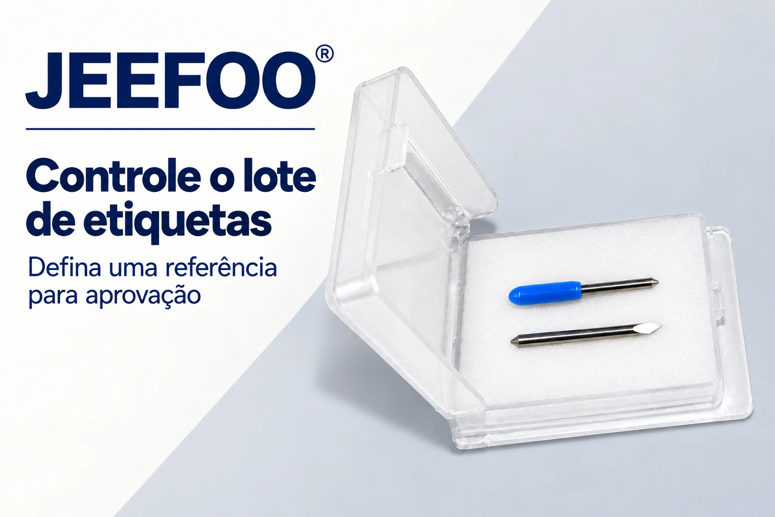 Lâminas para recorte de etiquetas: planejar lotes com consistência