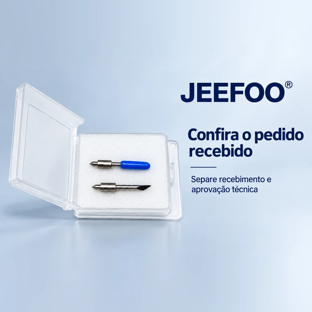 Lâminas para plotter: 4 passos para conferir o pedido